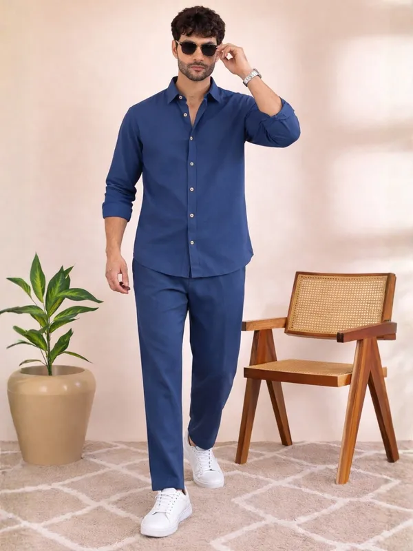 Linen_Solid_Co-ord_Set