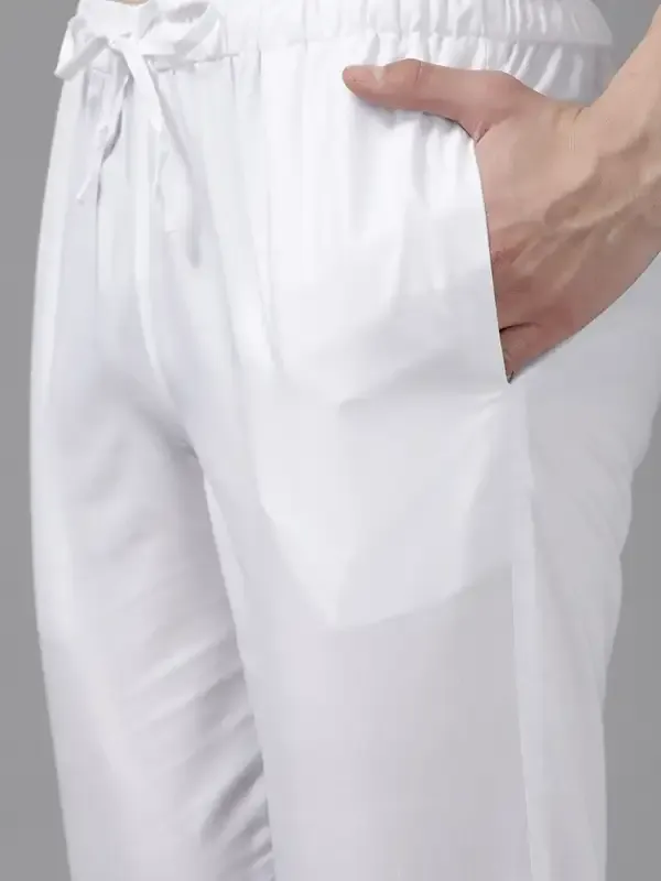 Men_Grey_&_Gold_Printed_Straight_Kurta_With_Pyjama