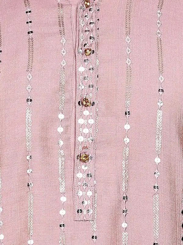Lavender_Sequins_Embroidered_Viscose_Straight_Kurta_With_Pyjama