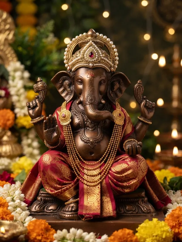 5_LAYERED_GAURI-GANESH_GOLD_-_POLISHED_NECKLACE_FOR_1.5_TO_3-4_FOOT_GANESH_IDOLS_|_GANESH_DECORATION,_GANESH_FESTIVAL_|