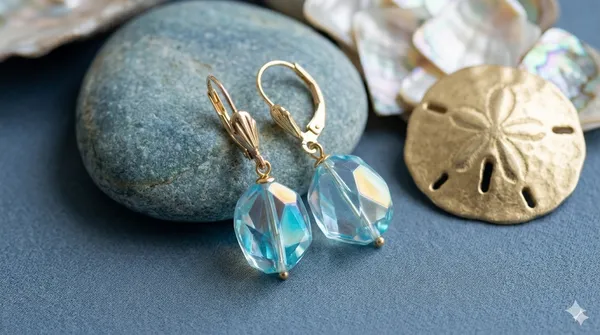 Ocean_Glow_Blue_Crystal_Drop_Earrings_with_Gold-Toned_Finish