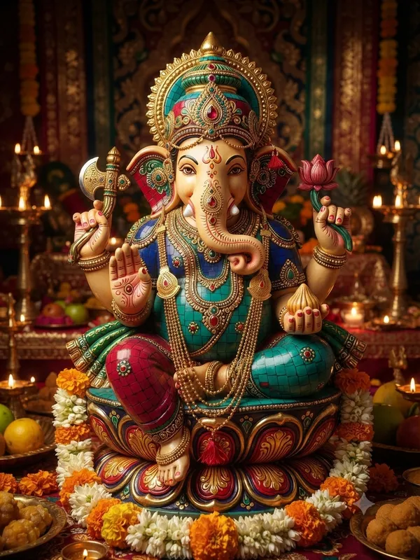 5_LAYERED_GAURI-GANESH_GOLD_POLISH_RANI-HAAR_JEWELLERY_SET_FOR_SMALL_GAURI-GANESH_IDOLS
