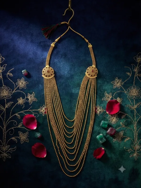 GAURI_-_GANESH_MURTI_(15_INCHES)_RANI_HAAR_MALA_FOR_GANESH_CHATURTHI_FESTIVAL_|_TRADITIONAL_GOLD_POLISH_GANESH_IDOL_JEWELLERY_|_JEWEL_ME_UP_|
