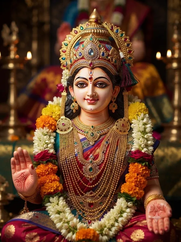 GAURI_-_GANESH_MURTI_(15_INCHES)_RANI_HAAR_MALA_FOR_GANESH_CHATURTHI_FESTIVAL_|_TRADITIONAL_GOLD_POLISH_GANESH_IDOL_JEWELLERY_|_JEWEL_ME_UP_|