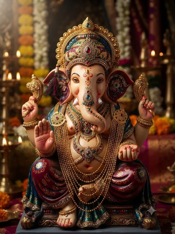 GAURI_-_GANESH_MURTI_(15_INCHES)_RANI_HAAR_MALA_FOR_GANESH_CHATURTHI_FESTIVAL_|_TRADITIONAL_GOLD_POLISH_GANESH_IDOL_JEWELLERY_|_JEWEL_ME_UP_|