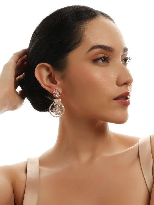 Gold_Bow_Halo_Statement_Earrings_By_Jewel_Me_Up