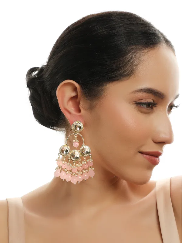 Jewel_Me_Up_Pink_Beaded_Chandbali_Earrings_For_Women_|_Gold-Tone_Statement_Traditional_&_Party_Earrings