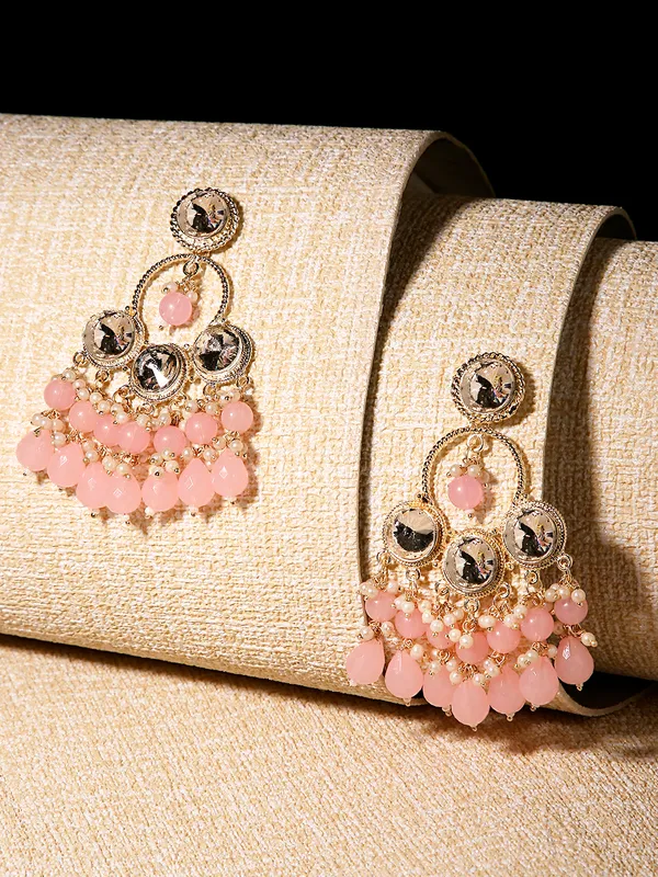 Jewel_Me_Up_Pink_Beaded_Chandbali_Earrings_For_Women_|_Gold-Tone_Statement_Traditional_&_Party_Earrings