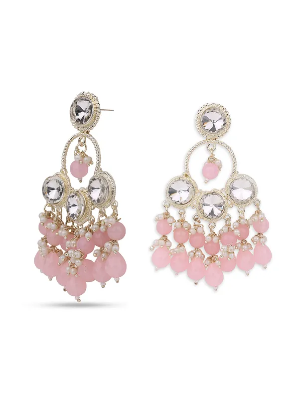 Jewel_Me_Up_Pink_Beaded_Chandbali_Earrings_For_Women_|_Gold-Tone_Statement_Traditional_&_Party_Earrings