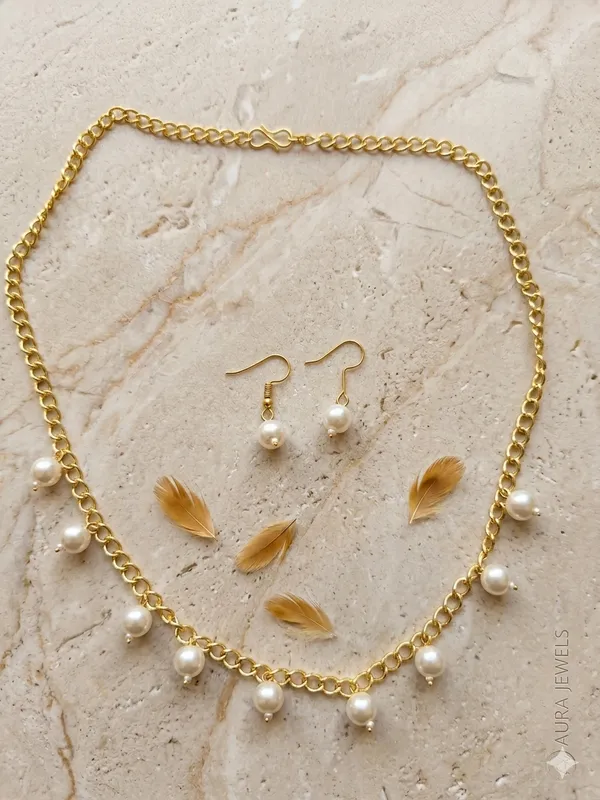 Jewel_Me_Up_Gold-Toned_Pearl_Drop_Chain_Necklace_&_Earrings_Set_for_Women