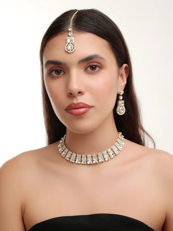Jewel_Me_Up_Gold-Toned_Statement_Necklace_Set_With_Elegant_Drop_Earrings_For_Women