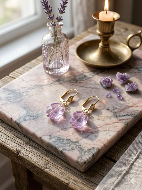 Jewel_Me_Up_Purple_Drop_Earrings_With_Gold-Toned_Hook