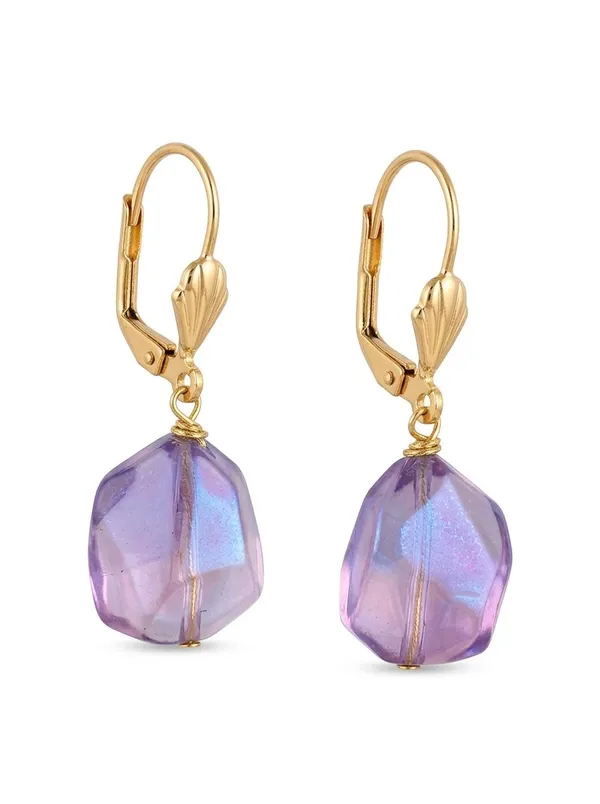 Jewel_Me_Up_Purple_Drop_Earrings_With_Gold-Toned_Hook