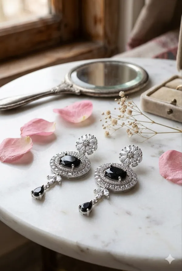 Jewel_Me_Up_Silver_Polished_Black_Crystal_Ad_Drop_Earrings_For_Women_|_Elegant_Party_&_Wedding_Wear_Earrings