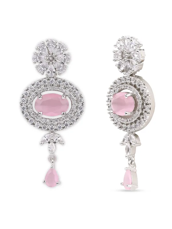 Jewel_Me_Up_Silver_Polished_Pink_Stone_Ad_Drop_Earrings_For_Women_|_Elegant_Party_&_Wedding_Wear_Earrings