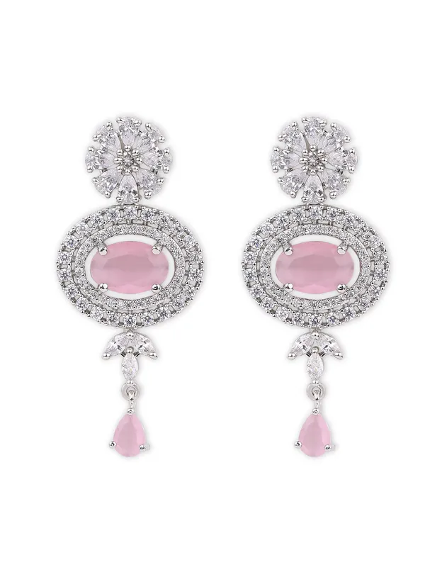 Jewel_Me_Up_Silver_Polished_Pink_Stone_Ad_Drop_Earrings_For_Women_|_Elegant_Party_&_Wedding_Wear_Earrings