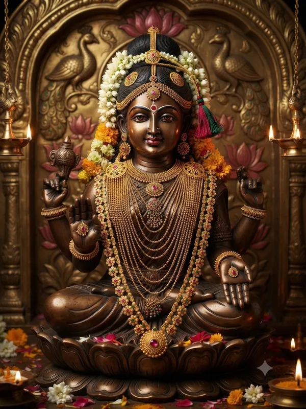 Jewel_Me_Up™_Traditional_Temple_Haar_for_Ganesh_&_Gauri_Idol_|_15_Inch_Decorative_Mala_with_Ruby-Green_Stones_|_Festival_Jewellery_for_Ganesh_Chaturthi
