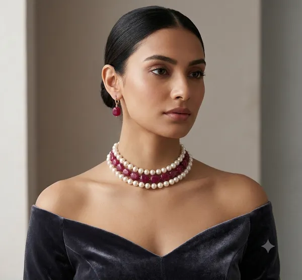 Noor-e-Panna_Royal_Ruby_Choker_Set