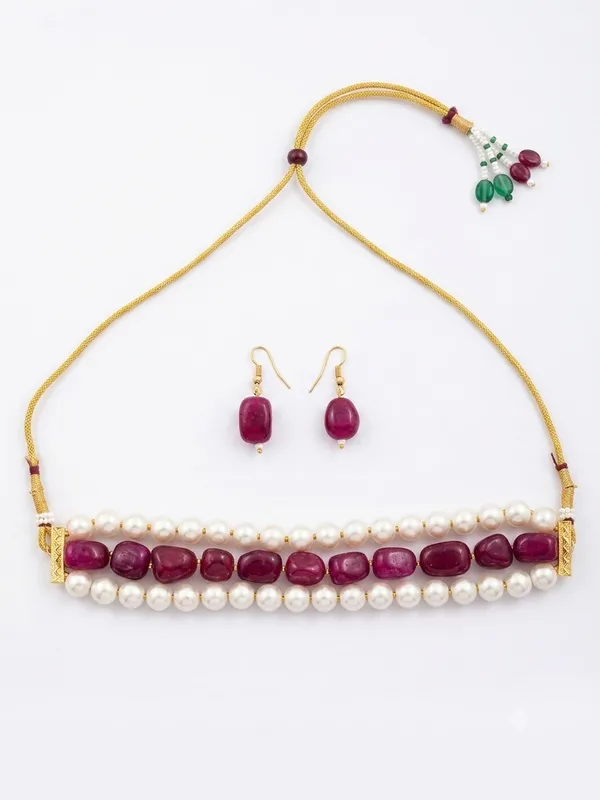 Noor-e-Panna_Royal_Ruby_Choker_Set