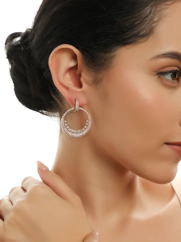 Rose_Gold_American_Diamond_High_Quality_Hoop_Earrings_For_Women