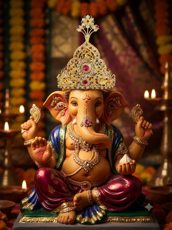 Small_Ganesh_Mukut_for_1.5_to_3_Feet_Idol_|_Traditional_Gold_Tone_Ganpati_Crown_with_Red_Green_&_White_Stones_|_Ganesh_Chaturthi_Idol_Jewellery