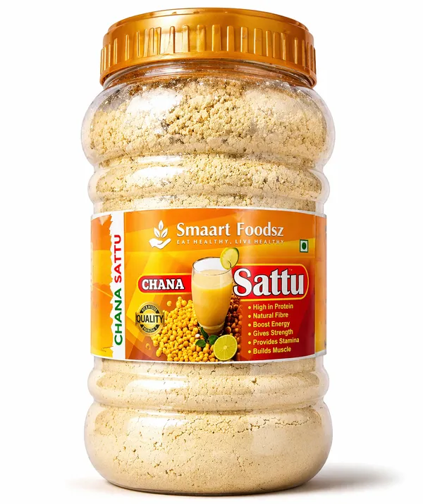 Chana_Sattu_Powder_-_High_Protein_Roasted_Gram_Flour__(Pack_Of_2)
