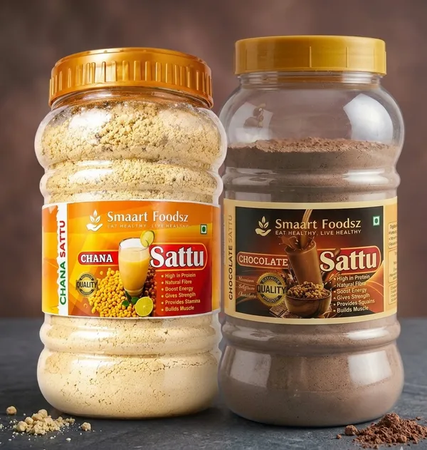 Chocolate_Sattu_-_High_Protein_Health_Drink_Powder_&_Chana_Sattu_Powder_-_High_Protein_Roasted_Gram_Flour__Pack_Of_2