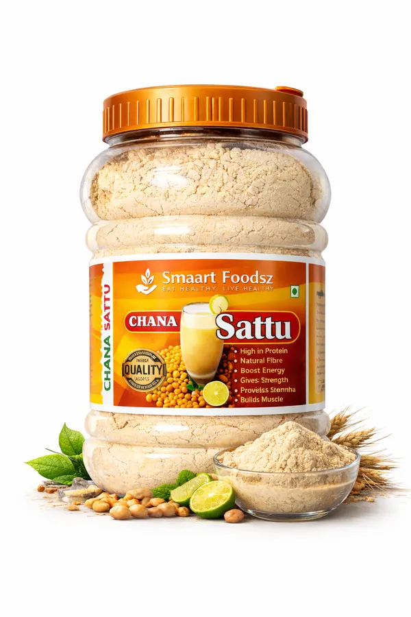 Chana_Sattu_Powder_-_High_Protein_Roasted_Gram_Flour__(Pack_Of_2)
