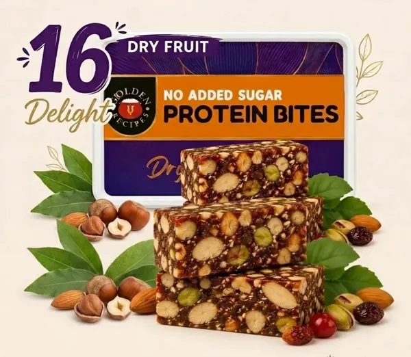 Protein_Bites:_16_Dry_Fruit_Barfi,_Sweetened_With_Berries_&_Date_Syrup_250_Gms