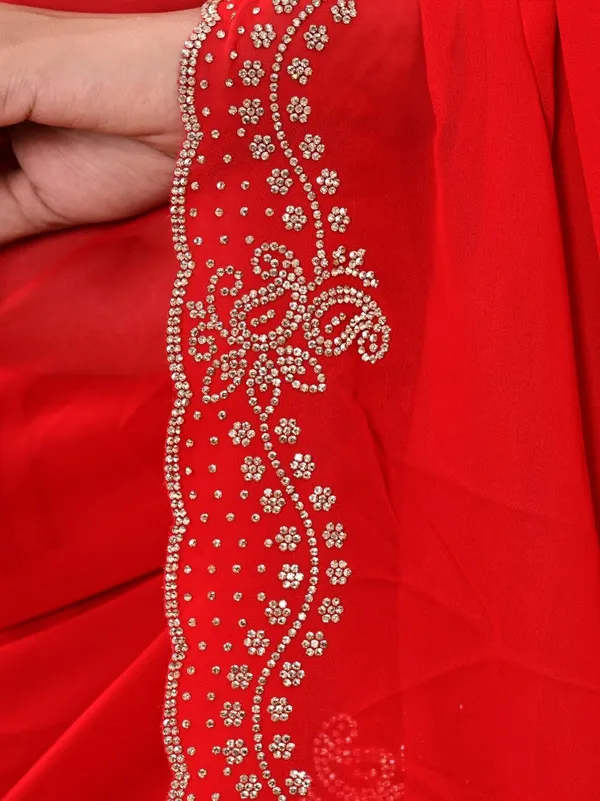 Elegant_Red_Georgette_Saree_With_Premium_Siroski_Work_Party_Wedding_Wear_Red