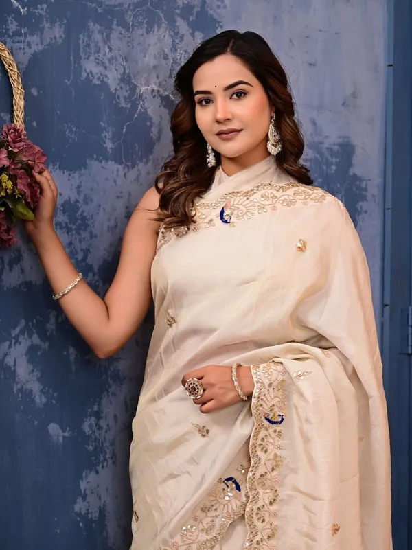 Pink_Pure_H_O_Silk_Saree_With_Gota_Patti_Sequence_Marodi_Work_Designer_Wedding_Festive_Wear_Saree_Beige