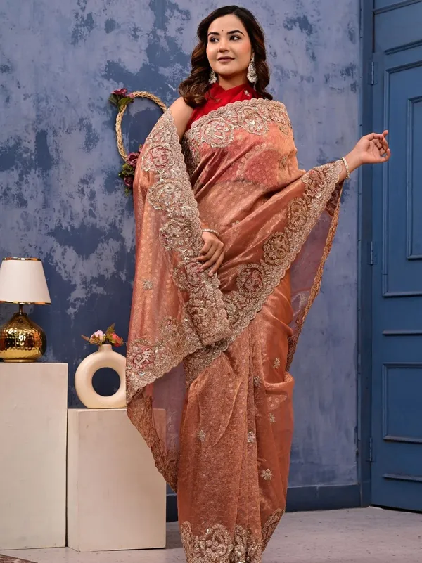 Kanjipuram_Silk_Saree_With_Marodi_Kardana_Sequence_Work_Grand_Wedding_Festive_Wear_Maroon