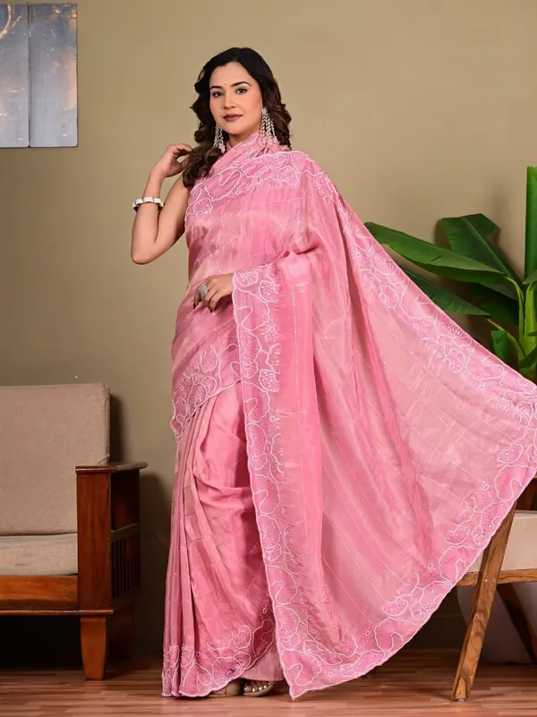 Elegant_Pink_Cosmos_Fancy_Saree_With_Parle_Work_Border_Lightweight_Festive_Party_Wear_Saree_Pink