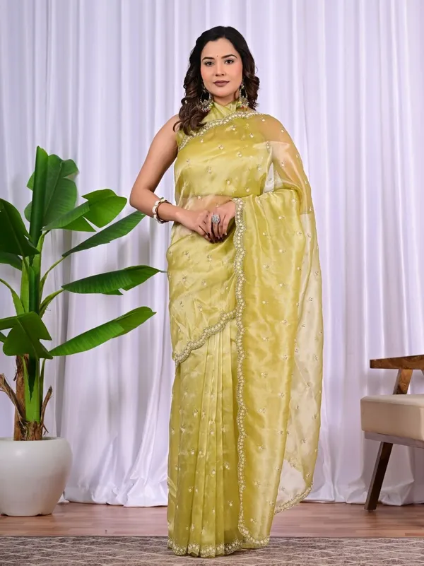Designer_Jiraff_Saree_With_Kardana_Parle_Sequin_Cutwork_Elegant_Wedding_Festive_Wear_Light_Lemon