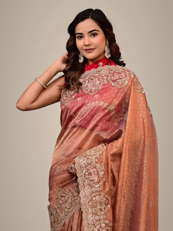 Kanjipuram_Silk_Saree_With_Marodi_Kardana_Sequence_Work_Grand_Wedding_Festive_Wear_Red