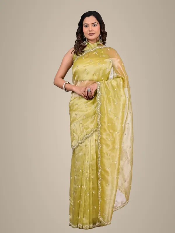 Designer_Jiraff_Saree_With_Kardana_Parle_Sequin_Cutwork_Elegant_Wedding_Festive_Wear_Light_Lemon
