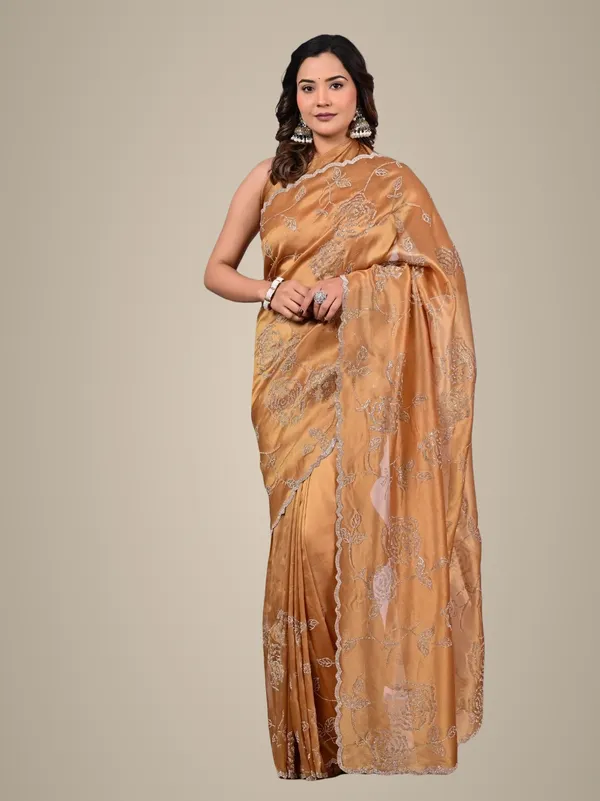 Elegant_Rayna_Net_Saree_With_Siroski_Work_Designer_Party_Wear_Festive_Saree_Bronze