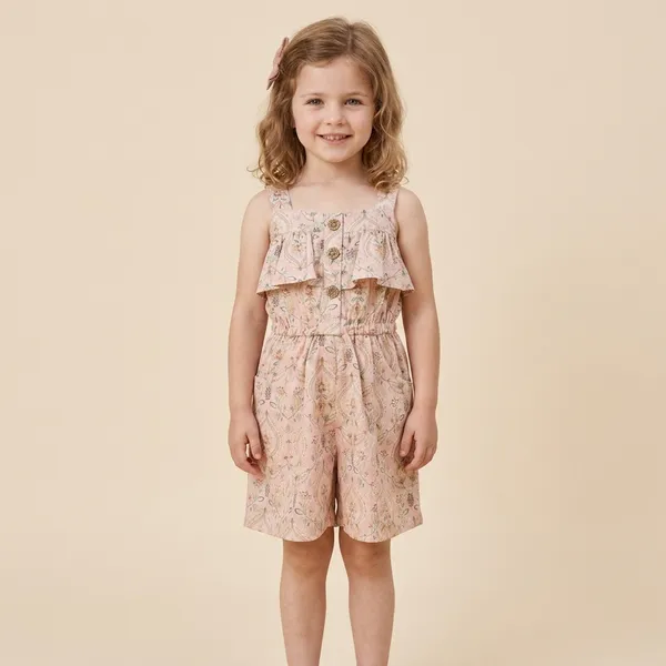 Peach_Cotton_Blend_Premium_Jumpsuit_For_Girls
