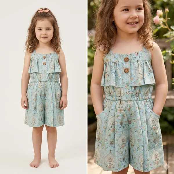 Sky_Blue_Cotton_Blend_Premium_Jumpsuit_For_Girls
