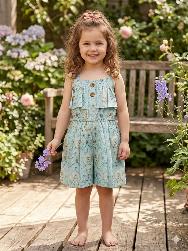 Sky_Blue_Cotton_Blend_Premium_Jumpsuit_For_Girls