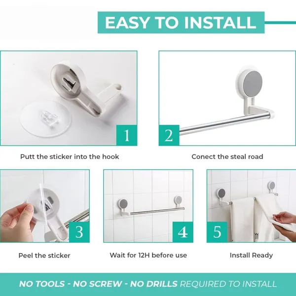 Wall-Mounted_Stainless_Steel_Towel_Bar_with_Circular_Mounts_-_50cm