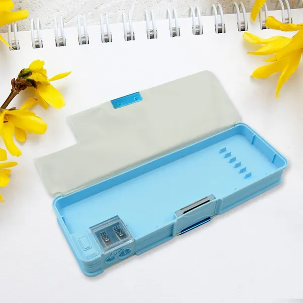 Kids_Dinosaur_&_Cartoon_Character_Printed_Pencil_Box_-_Blue_Multi-Compartment_Stationery_Case