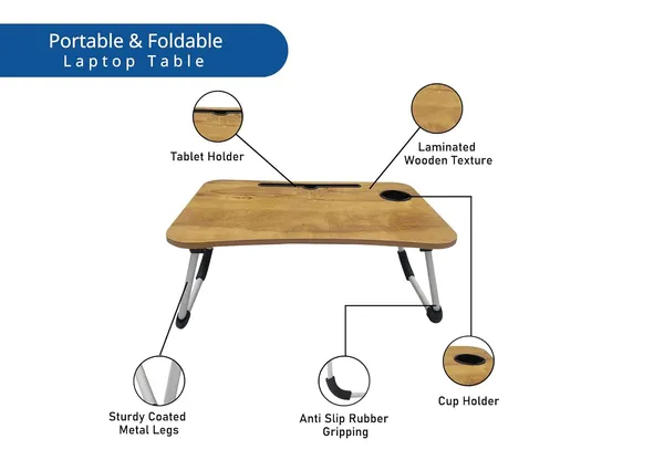 Portable_Foldable_Laptop_Table_with_Cup_and_Tablet_Holder_-_Wooden_Texture_Design