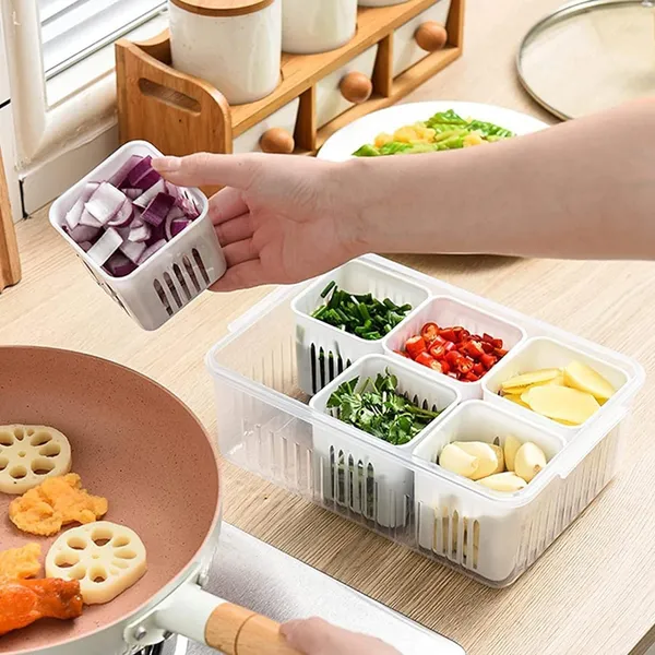 Roxique_6-Compartment_Refrigerator_Food_Storage_Container_with_Transparent_Lid