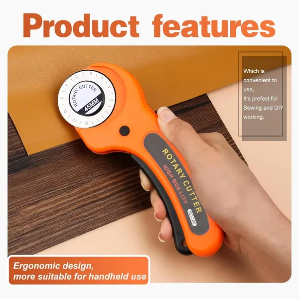 45mm_Rotary_Cutter_with_Ergonomic_Handle_for_Fabric,_Leather,_and_Craft_Cutting