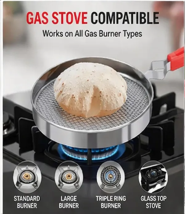 Stainless_Steel_Mesh_Roasting_Pan_for_Roti/Chapati_with_Foldable_Heat-Resistant_Handle_-_Gas_Stove_Compatible
