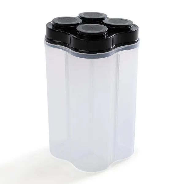 4-in-1_Rotating_Multi-Compartment_Dry_Food_Storage_Container_Dispenser
