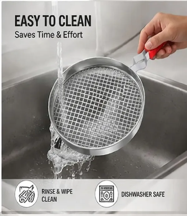 Stainless_Steel_Mesh_Roasting_Pan_for_Roti/Chapati_with_Foldable_Heat-Resistant_Handle_-_Gas_Stove_Compatible