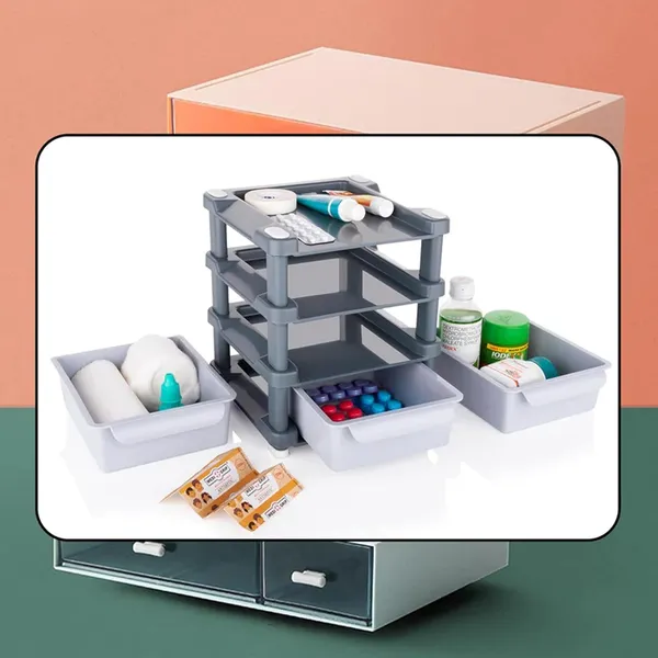 3-Tier_Compact_Desk_Organizer_with_Drawers_-_Grey_&_White