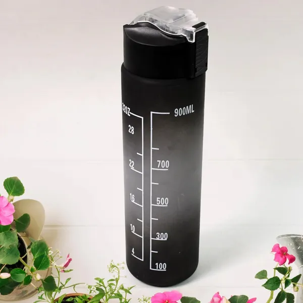 900ml_Motivational_Water_Bottle_with_Time_Marker_and_Flip_Straw_-_Black_Gradient